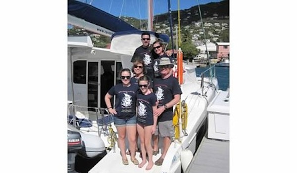Bvi Captain And Crew T-Shirt Photo